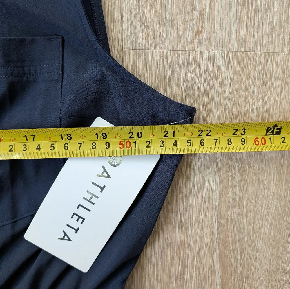 Athleta Jumpsuit Women's 16 Brooklyn Heights Wide Leg NWT - Picture 9 of 11